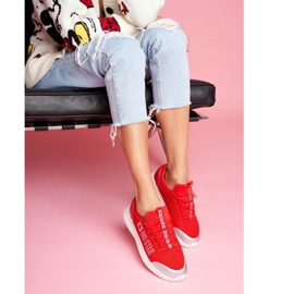 Kvinnors sportskor Big Star Red FF274A412 röd 1