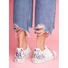 Damskor Sneakers Vitt läder GOE FF2N3027 1