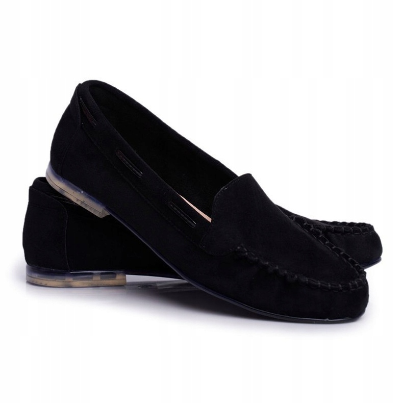 Dam Loafers Sergio Leone Mocka Svart MK722 1