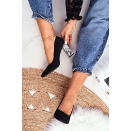 Dampumps på hälen Sergio Leone Svart PB216 1