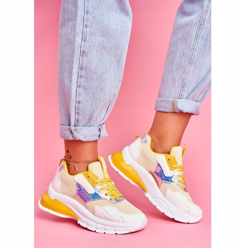 PS1 Kvinnors sportskor Gul Sportivo 1