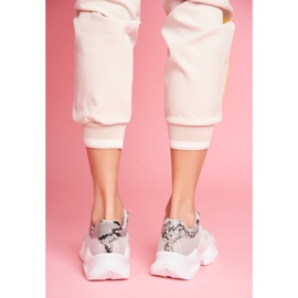 PS1 Kvinnors sportskor Snake Grey Giselle grå 1