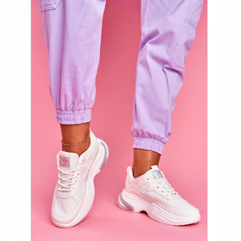 PS1 Kvinnors sportskor Färgrik vit Pinner mångfärgad 2