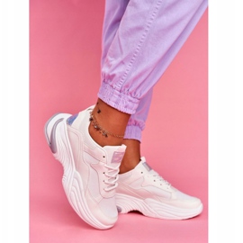 PS1 Kvinnors sportskor Färgrik vit Pinner mångfärgad 1