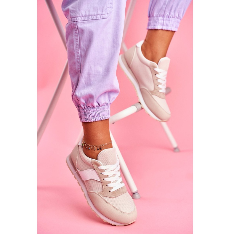 PS1 Kvinnors sportskor Beige Determine 1