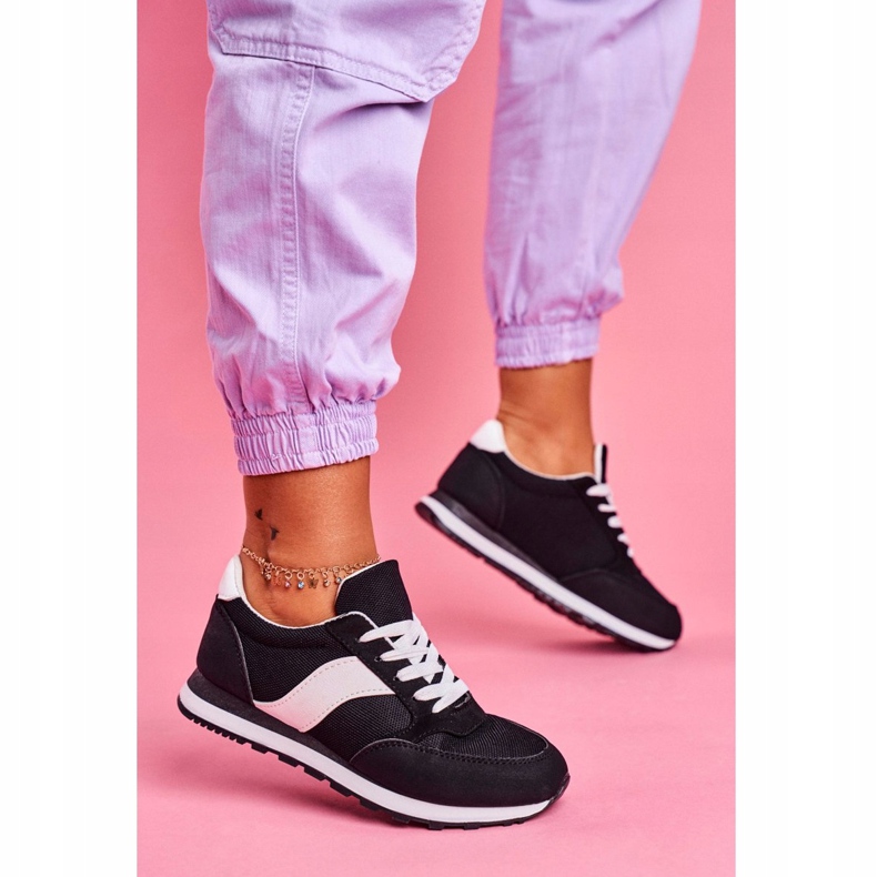 PS1 Kvinnors sportskor Svart Determine 2