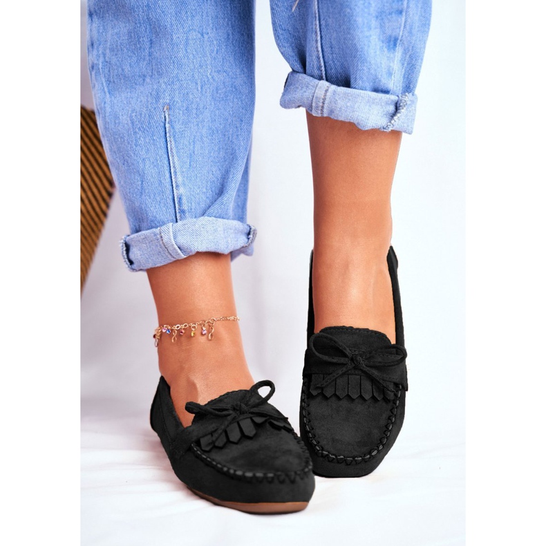 BUGO Dam Loafers Mocka Svart Velucci 1