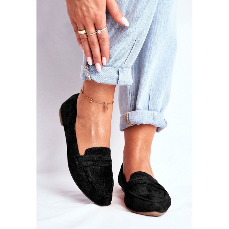 BUGO Dam Loafers Mocka CH-1M6 Svart Laveria 1