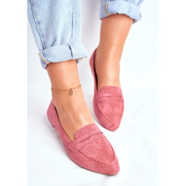 BUGO Loafers för kvinnor Mocka CH-1M6 Rosa Laveria 2