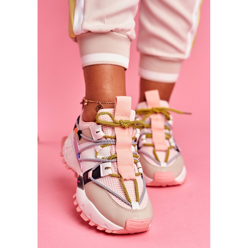 SEA Kvinnors sportskor Rosa LA91 Be One mångfärgad 2