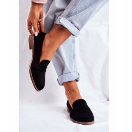 Svarta mockaskor för kvinnor Cintra 1