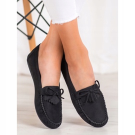 Diamantique Klassiska loafers svart 2