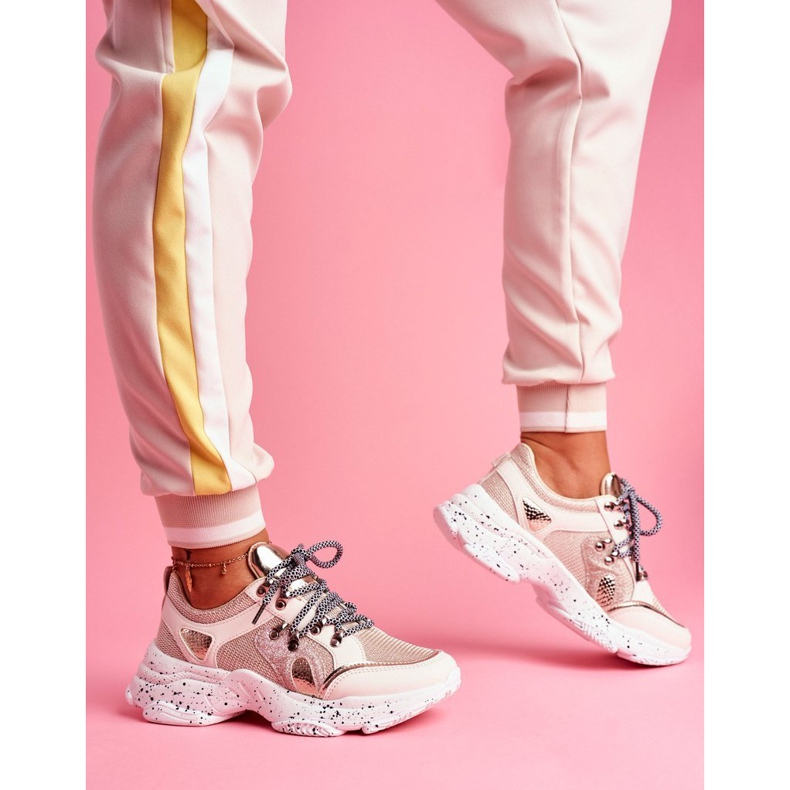 SEA Kvinnors sportskor Glitter Beige Vegas 1