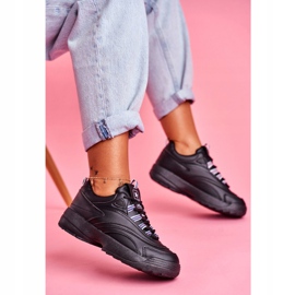 EVE Kvinnors sportskor Svart Boston 2