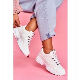 EVE Kvinnors sportskor Vit Boston 2