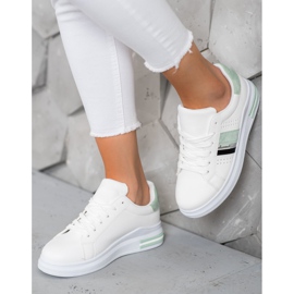 SHELOVET Snygga sneakers vit 1