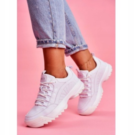 Kvinnors sportskor Sneakers Big Star White FF274681 vit 1