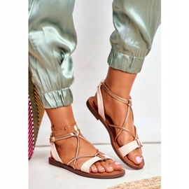 FW1 Sandaler för kvinnor Flat Pink Alison rosa 1