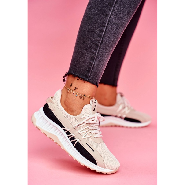 BUGO Kvinnors sportskor Sneakers Beige Pamela 1