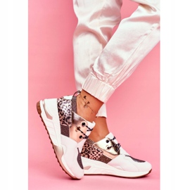 Moow Kvinnors sportskor Sneakers Vitguld Semper mångfärgad 2