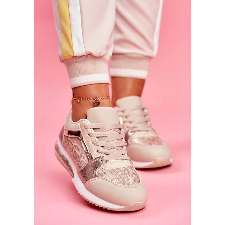 SEA Kvinnors sportskor Sneakers Beige Helly 1