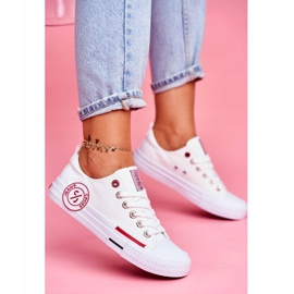 Kvinnors sneakers Cross Jeans White FF2R4072C vit 1