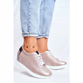 Dam Sneakers Sergio Leone Beige Sparkle SP235 1