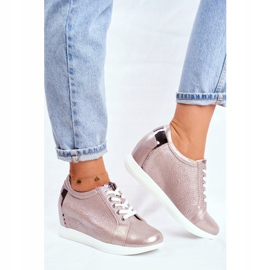 Dam Sneakers Sergio Leone Beige Sparkle SP235 2