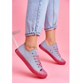 Dam Sneakers Big Star Blå Rosa FF274260 2
