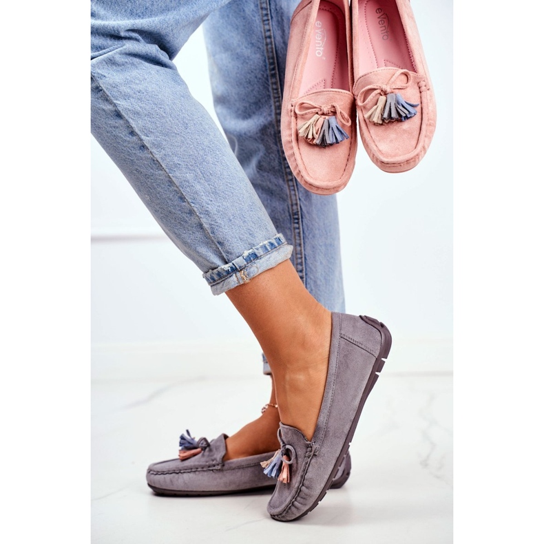 EVE Dam Loafers Mocka 20PB35-2003 Grå Donna Mia 1