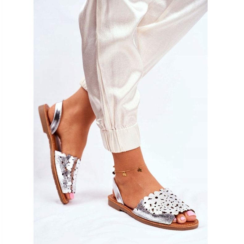 EVE Kvinnors silver I Like Summer Slip-On Sandals 1