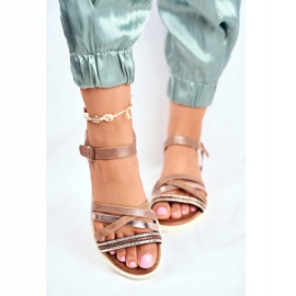 EVE Sandaler för kvinnor Flat Brown Replay brun 2