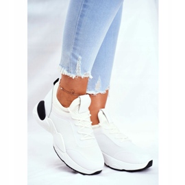 BUGO Kvinnors sportskor svart och vitt Fellen 1