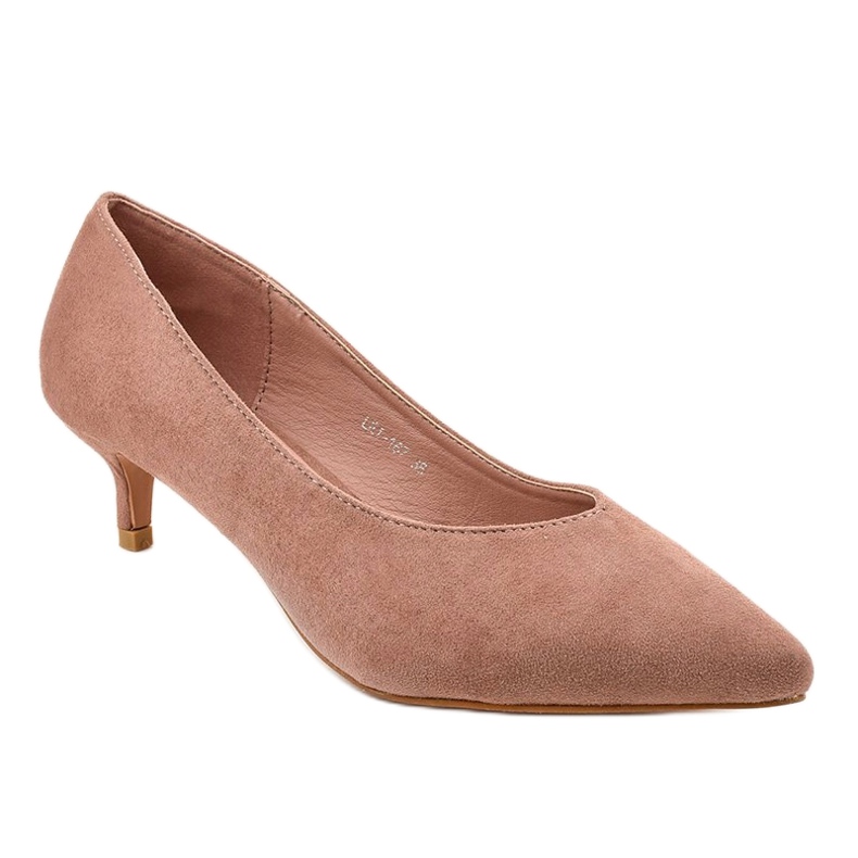 Rosa pumps på en LEI-167 häl 1