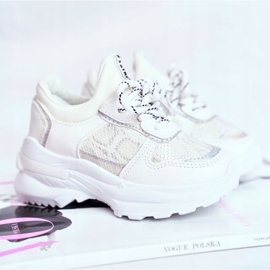 FRROCK Barnesportskor White Snake Matylda vit 1