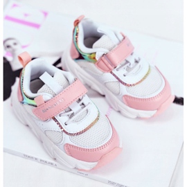 Sportbarnskor Rosa ABCKIDS B011104349 vit 1