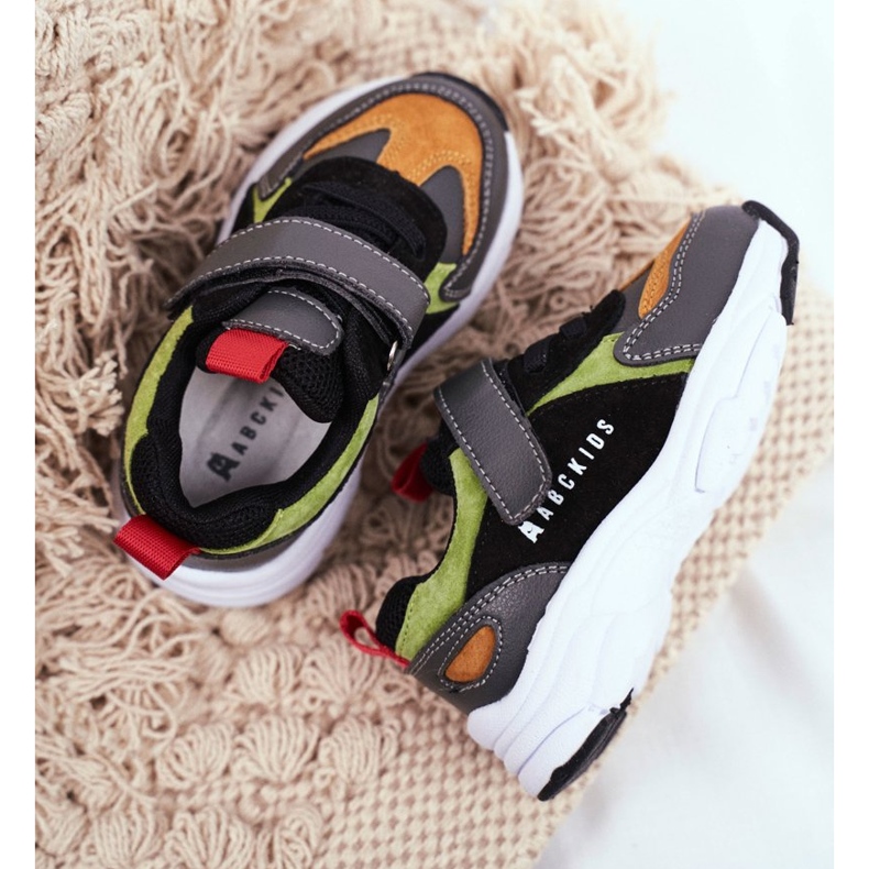 ABCKIDS Svarta barns sportskor Abciss B932104063 2
