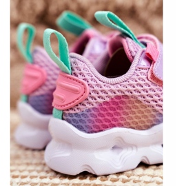 Sportbarnskor lysande violett ABCKIDS B011105220 purpur 2