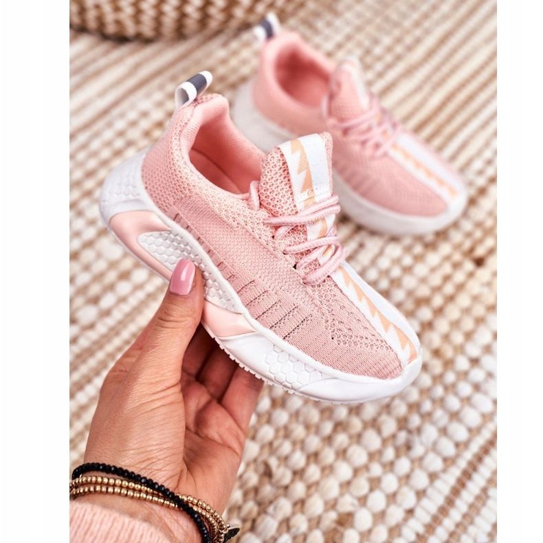 FRROCK Sportbarnskor Pink Stitch rosa 1