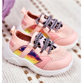 FRROCK Barns rosa Velma sportskor 2