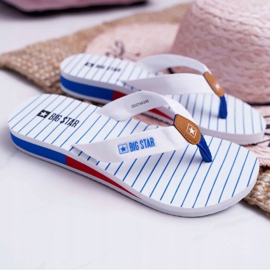 Dam Tofflor Flip-flops Big Star White DD274A245 vit 1