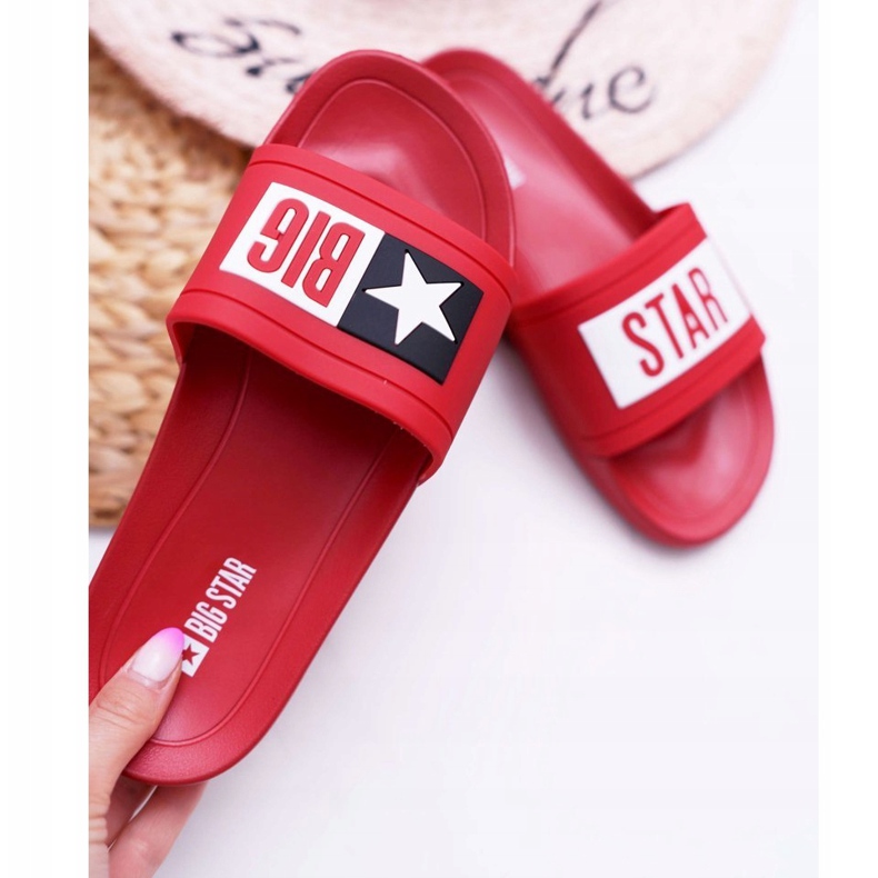 Dam Tofflor Big Star Red DD274A267 röd 1