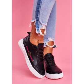 SEA Kvinnors sportskor Svart Naomi 2