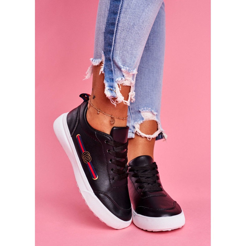 SEA Kvinnors sportskor Svart Naomi 2