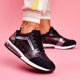 SEA Kvinnors sportskor Sneakers Svart Helly 1