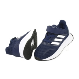 Adidas Runfalcon I Jr EG6153 skor vit marinblå 4