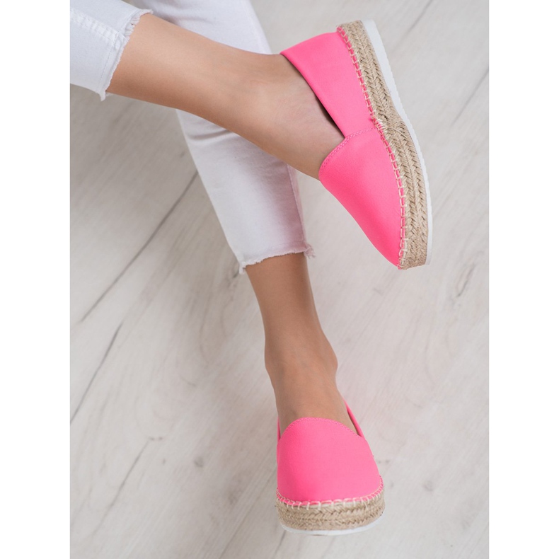 Small Swan Textil Espadrilles rosa 1