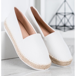 Small Swan Textil Espadrilles vit 1