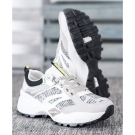 MCKEYLOR sportskor vit grå 1