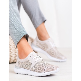 Filippo Läder sportskor rosa 1